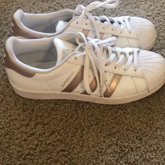 rose gold superstars